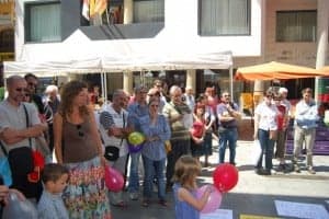 Gentes de diversa edad acudieron a la concentración. JLP.