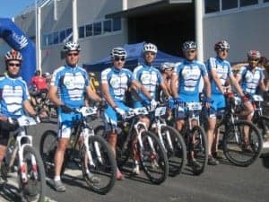 Grupo de Barbastro antes de la salida. 