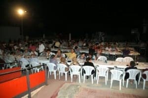 Cena del Día del Municipio.
