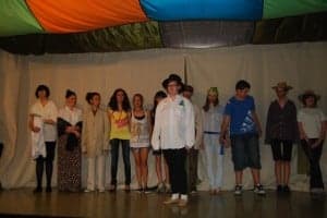 Los jóvenes actores. JLP.