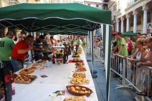 Concurso gastronómico. JLP.