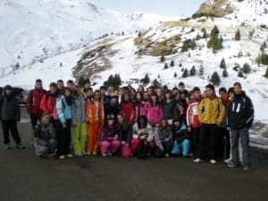 Excursión a la montaña. 