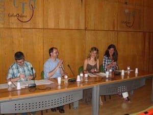 Entrega del premio a Chusa Garcés.