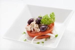 Una ensalada. 