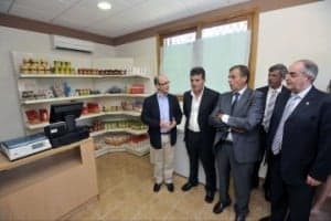 Cosculluela y Millaruelo en la nueva tienda. Pablo Otín.