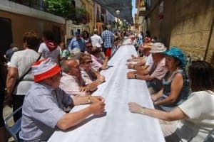 La calle Mayor volverá a tener la animación que tuvo el Día de la Comarca. JLP.