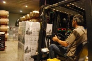 Trabajos en Bodega Otto Bestué. JLP.