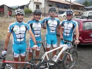 Equipo Aguas de Barbastro en Castejón de Sos. A.E.