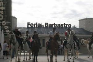 Los caballos partieron de FERMA. 