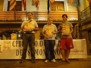 Podium absoluto. 