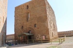 Obras recientes en la capilla de San Nicolás. 