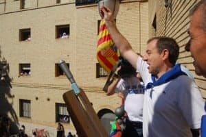 Antonio Fumanal prendió la mecha. JLP.