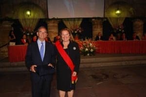 Javier de Peñaranda y Rosa María Lanau. JLP.