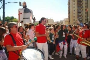 Los Helvéticos pusieron ambiente. JLP.
