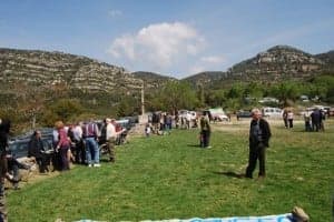 Romería en la sierra de la Carrodilla. JLP. Romería en la sierra de la Carrodilla. JLP.
