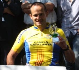 Diego con el maillot de Campeón. 
