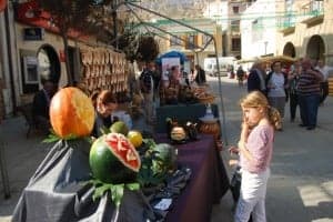 Decoración de fruta. JLP.