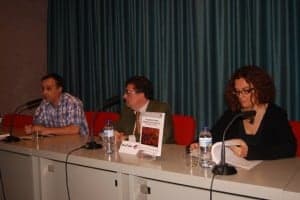 Presentación de la obra en Monzón. JLP.
