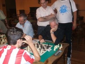 Un momento del torneo. 
