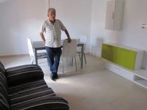 Barfaluy en el piso. JLP.