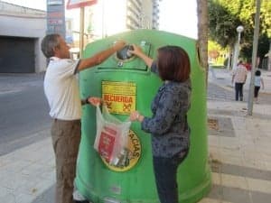 Reciclado de vídrio. José Luis Pano.