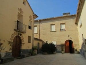 Los restos de la beta llegaron hace unas semanas al monasterio de Barbastro. JLP.