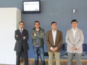 Los emprendedores madrileños y de Barbastro. JLP.