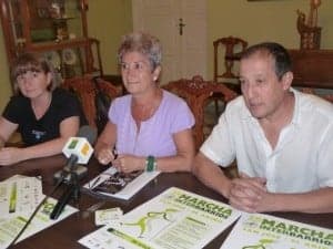 Presentación de la marcha. 