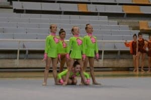 Las gimnastas de Barbastro. 