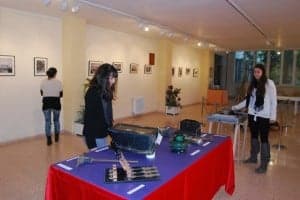 Exposición en la casa de la Cultura de Monzón sobre HNE. JLP.