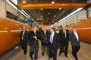 Visita a las instalaciones. JLP.