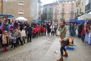 Encantaria animó la feria. JLP.