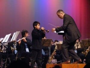Actuación del concierto de Año Nuevo.