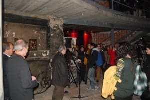 Gran expectación en la inauguración. JLP.