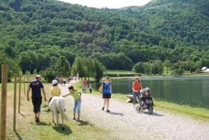 Loudenvielle y el valle de Louron es hoy un apacible lugar de vacaciones. JLP.
