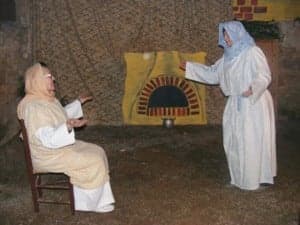 La anunciación a Isabel. A.H.