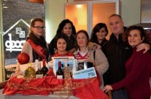 Entrega del premio del concurso de escaparates. 