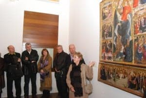 Exposición de las tablas de Graus en el Museo de Barbastro. JLP.