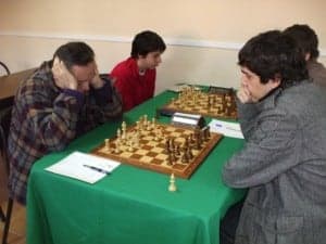 Partidas disputadas el fin de semana.