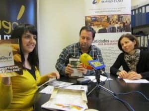 Verónica Salinas, Mariano Altemir y Paloma Fábregas. JLP.