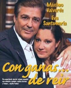 Maximo Valverde y Eva Santamaría.
