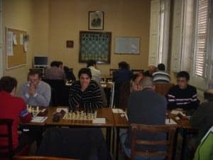 Partidas en el Casino. 