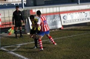 Al Barbastro le falló la puntería. Carlos Marco.