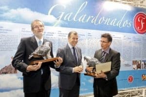 Momento de la entrega del XIV Galardón. X. DARQUER 