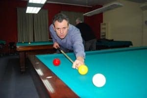 Garcés durante un entrenamiento. JLP.