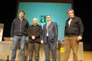 La junta directiva de la SAT del Alto Aragón. JLP.