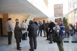 Agricultores en el Centro de Congresos. JLP.