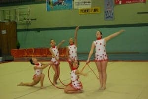 Conjunto del C. Rítmica 2000 Barbastro. JLP.