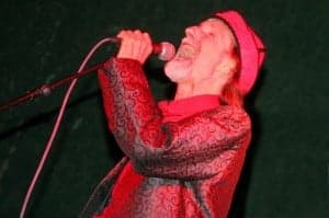 Actuación de Arthur Brown en la edición de San Juan del Flumen 2009 (foto: Jesús Alarcón).