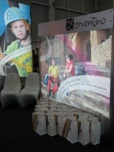 Stand promocional de Guara Somontano.